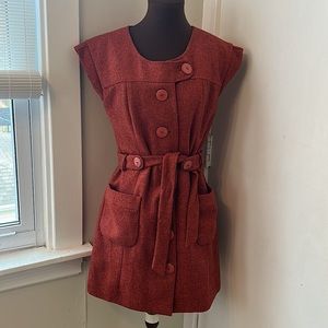 TABITHA Blustery Days Dress - Long Vest